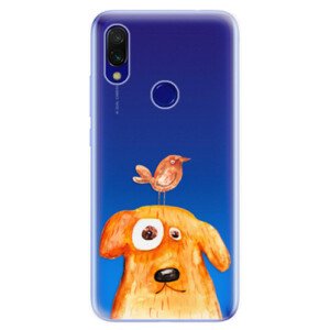 Odolné silikonové pouzdro iSaprio - Dog And Bird - Xiaomi Redmi 7