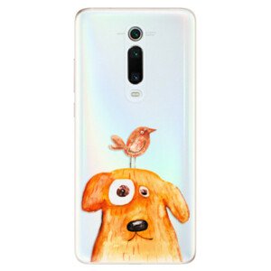 Odolné silikónové puzdro iSaprio - Dog And Bird - Xiaomi Mi 9T Pro