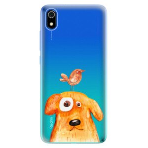 Odolné silikónové puzdro iSaprio - Dog And Bird - Xiaomi Redmi 7A