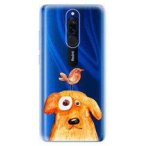 Odolné silikónové puzdro iSaprio - Dog And Bird - Xiaomi Redmi 8