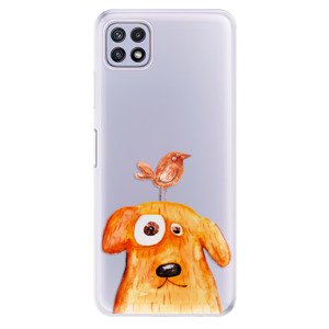 Odolné silikónové puzdro iSaprio - Dog And Bird - Samsung Galaxy A22 5G