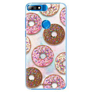 Plastové puzdro iSaprio - Donuts 11 - Huawei Y7 Prime 2018