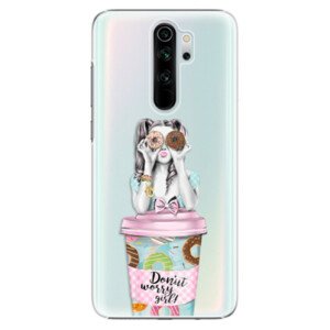 Plastové puzdro iSaprio - Donut Worry - Xiaomi Redmi Note 8 Pro