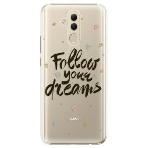 Plastové puzdro iSaprio - Follow Your Dreams - black - Huawei Mate 20 Lite