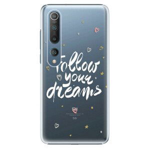 Plastové puzdro iSaprio - Follow Your Dreams - white - Xiaomi Mi 10 / Mi 10 Pro