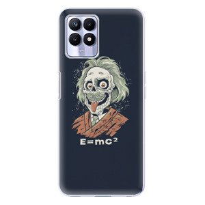 Odolné silikónové puzdro iSaprio - Einstein 01 - Realme 8i