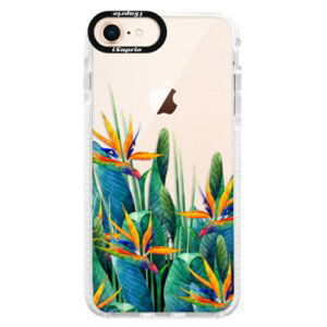 Silikónové púzdro Bumper iSaprio - Exotic Flowers - iPhone 8