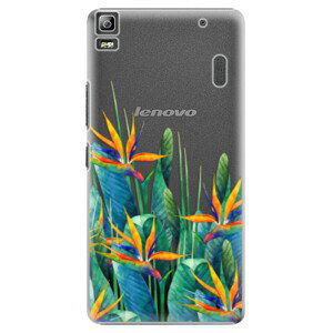Plastové puzdro iSaprio - Exotic Flowers - Lenovo A7000
