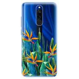 Plastové puzdro iSaprio - Exotic Flowers - Xiaomi Redmi 8