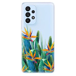 Odolné silikónové puzdro iSaprio - Exotic Flowers - Samsung Galaxy A53 5G