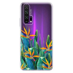 Odolné silikónové puzdro iSaprio - Exotic Flowers - Honor 20 Pro