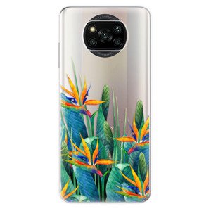 Odolné silikónové puzdro iSaprio - Exotic Flowers - Xiaomi Poco X3 Pro / X3 NFC