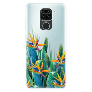 Odolné silikónové puzdro iSaprio - Exotic Flowers - Xiaomi Redmi Note 9