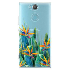 Plastové puzdro iSaprio - Exotic Flowers - Sony Xperia XA2