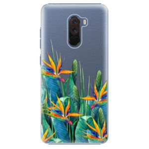 Plastové puzdro iSaprio - Exotic Flowers - Xiaomi Pocophone F1