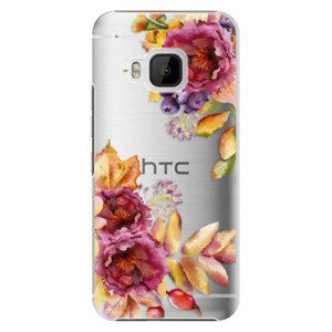 Plastové puzdro iSaprio - Fall Flowers - HTC One M9