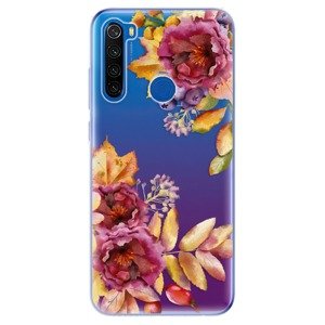 Odolné silikónové puzdro iSaprio - Fall Flowers - Xiaomi Redmi Note 8T