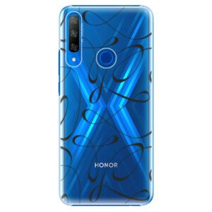 Plastové puzdro iSaprio - Fancy - black - Huawei Honor 9X