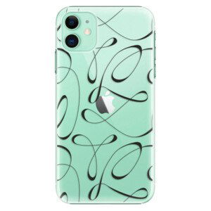 Plastové puzdro iSaprio - Fancy - black - iPhone 11