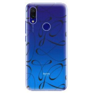 Plastové puzdro iSaprio - Fancy - black - Xiaomi Redmi 7