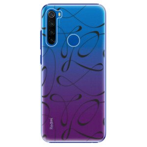 Plastové puzdro iSaprio - Fancy - black - Xiaomi Redmi Note 8T