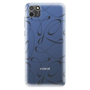 Odolné silikónové puzdro iSaprio - Fancy - black - Honor 9S