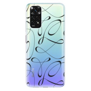 Odolné silikónové puzdro iSaprio - Fancy - black - Xiaomi Redmi Note 11 / Note 11S