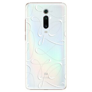 Plastové puzdro iSaprio - Fancy - white - Xiaomi Mi 9T Pro