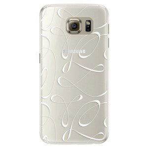 Silikónové puzdro iSaprio - Fancy - white - Samsung Galaxy S6