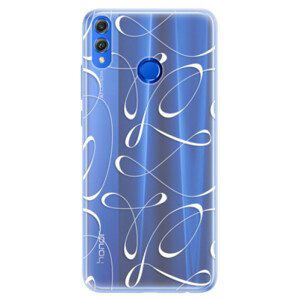 Silikónové puzdro iSaprio - Fancy - white - Huawei Honor 8X