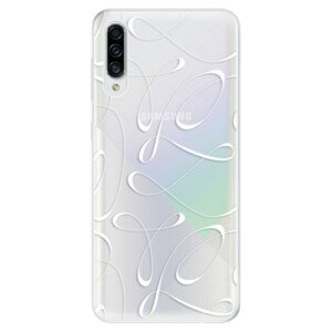 Odolné silikónové puzdro iSaprio - Fancy - white - Samsung Galaxy A30s