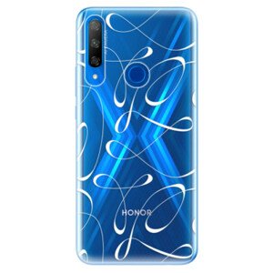 Odolné silikónové puzdro iSaprio - Fancy - white - Huawei Honor 9X