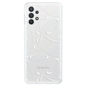 Odolné silikónové puzdro iSaprio - Fancy - white - Samsung Galaxy A32 5G