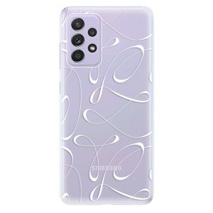 Odolné silikónové puzdro iSaprio - Fancy - white - Samsung Galaxy A52/A52 5G