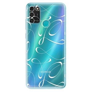 Odolné silikónové puzdro iSaprio - Fancy - white - Honor 9A