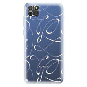 Odolné silikónové puzdro iSaprio - Fancy - white - Honor 9S