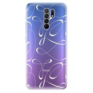 Odolné silikónové puzdro iSaprio - Fancy - white - Xiaomi Redmi 9