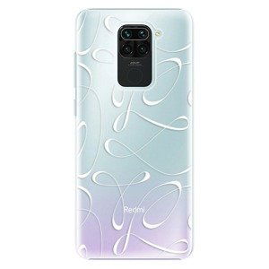 Plastové puzdro iSaprio - Fancy - white - Xiaomi Redmi Note 9