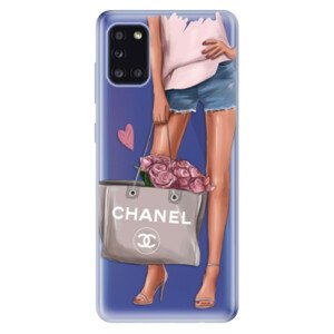 Odolné silikónové puzdro iSaprio - Fashion Bag - Samsung Galaxy A31