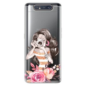 Odolné silikónové puzdro iSaprio - Charming - Samsung Galaxy A80