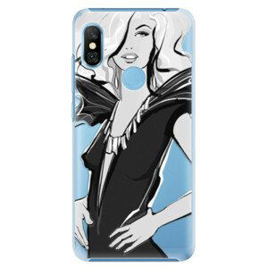 Plastové puzdro iSaprio - Fashion 01 - Xiaomi Redmi Note 6 Pro