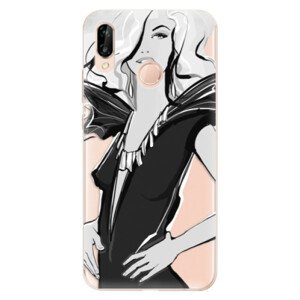 Odolné silikónové puzdro iSaprio - Fashion 01 - Huawei P20 Lite