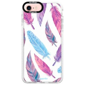 Silikónové púzdro Bumper iSaprio - Feather Pattern 10 - iPhone 7