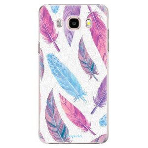 Plastové puzdro iSaprio - Feather Pattern 10 - Samsung Galaxy J5 2016