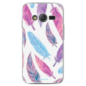 Plastové puzdro iSaprio - Feather Pattern 10 - Samsung Galaxy Trend 2 Lite