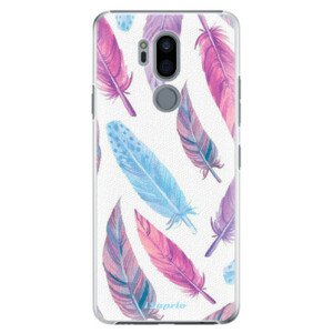 Plastové puzdro iSaprio - Feather Pattern 10 - LG G7