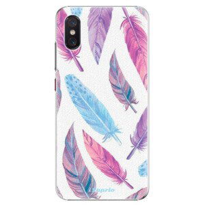 Plastové puzdro iSaprio - Feather Pattern 10 - Xiaomi Mi 8 Pro