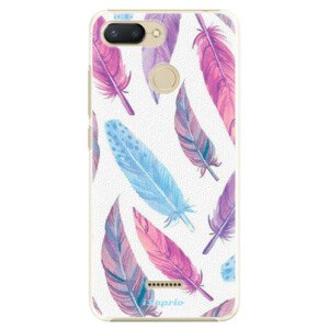 Plastové puzdro iSaprio - Feather Pattern 10 - Xiaomi Redmi 6