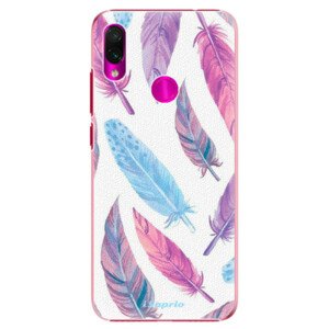 Plastové puzdro iSaprio - Feather Pattern 10 - Xiaomi Redmi Note 7