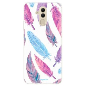 Silikónové puzdro iSaprio - Feather Pattern 10 - Huawei Mate 20 Lite